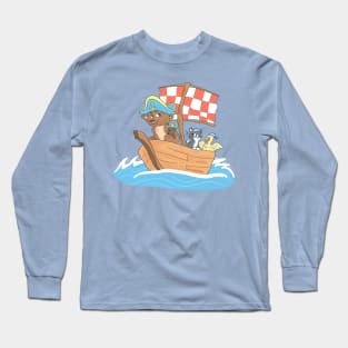 Little Bear Pirate Long Sleeve T-Shirt